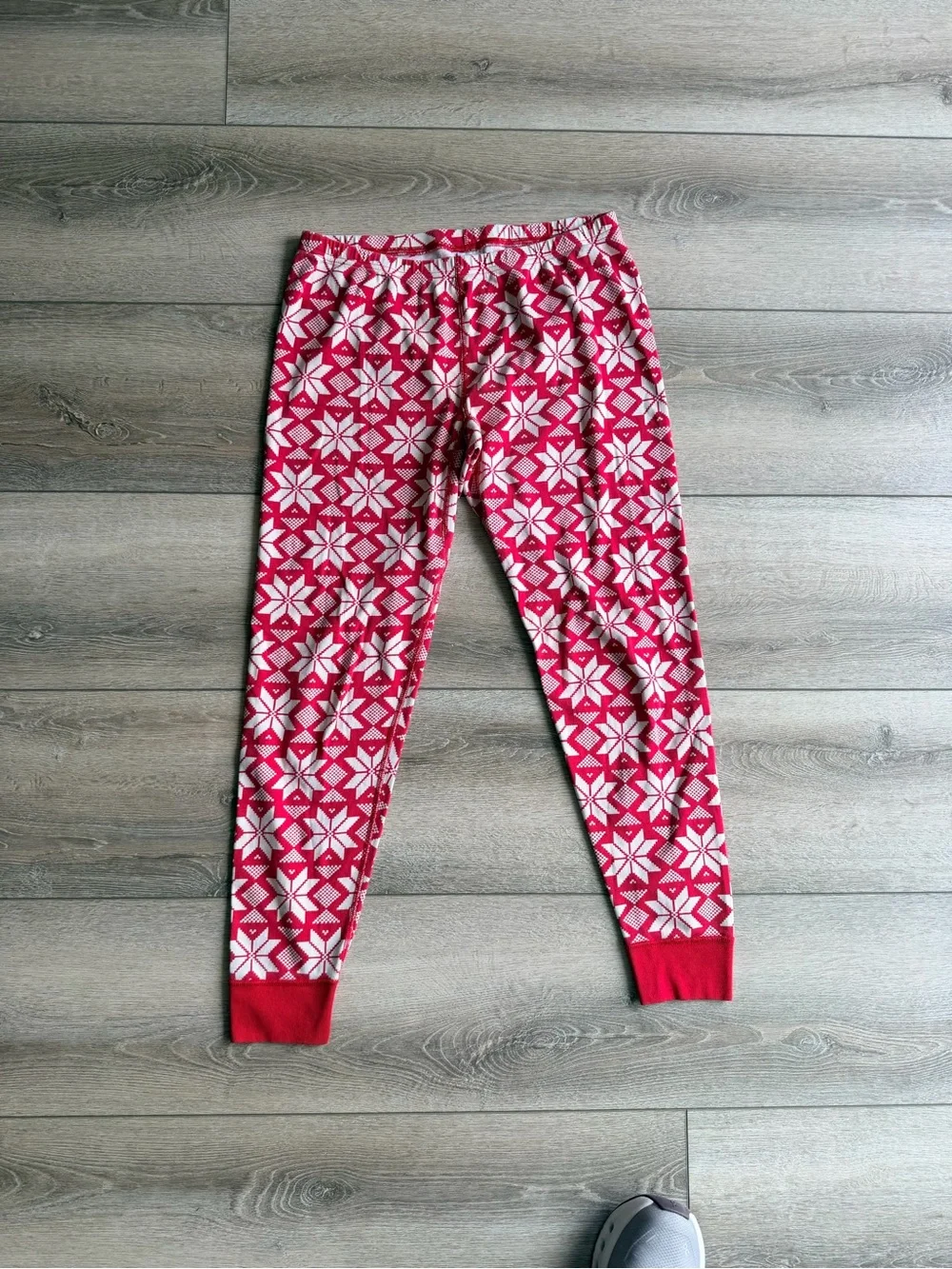Hanna Andersson Women's Long John Pajama Pant Scandi Snowflake